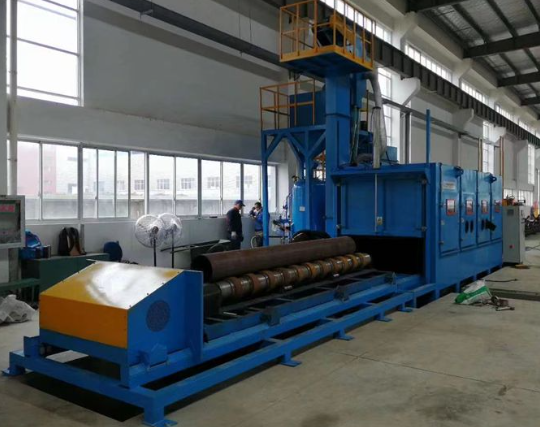 蚌埠喷砂机在管道除锈中的现场施工应用